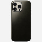 Open Box /// Modern Leather Case - iPhone 16 Pro Max | Green Chrome | Horween