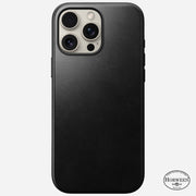 Modern Leather Case - iPhone 16 Pro Max | Black | Horween