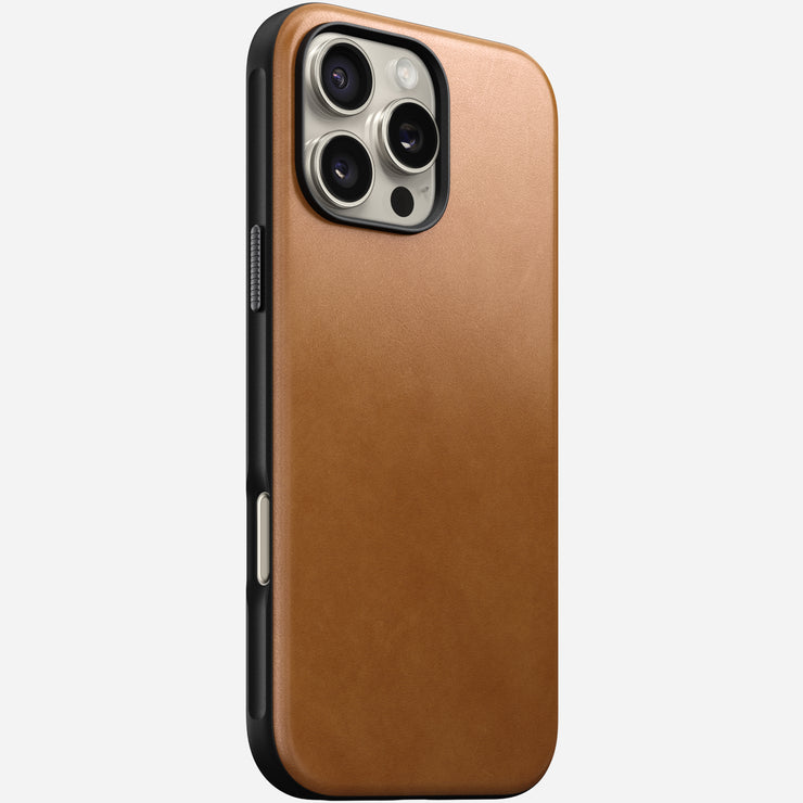 Modern Leather Case - iPhone 16 Pro Max | English Tan-C | Nomad Leather