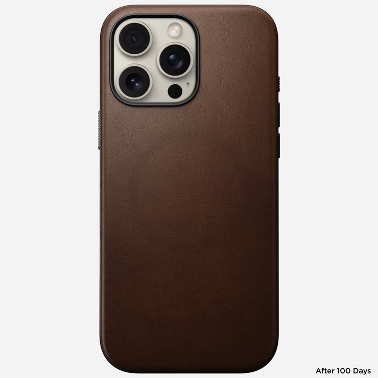 Modern Leather Case - iPhone 16 Pro Max | Brown | Nomad Leather