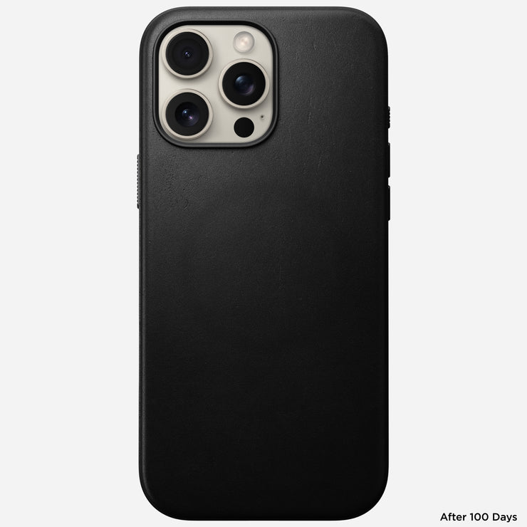 Modern Leather Case - iPhone 16 Pro Max | Black | Nomad Leather