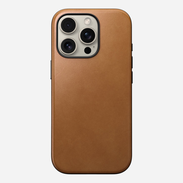 Modern Leather Case - iPhone 16 Pro | English Tan-C | Nomad Leather