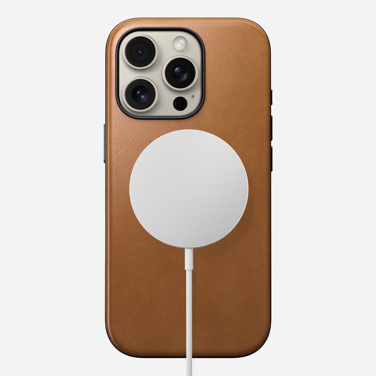 Modern Leather Case - iPhone 16 Pro | English Tan-C | Nomad Leather