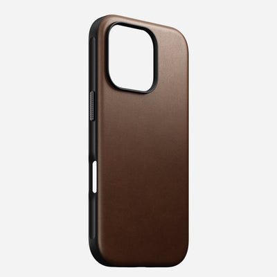 Modern Leather Case - iPhone 16 Pro | Brown | Nomad Leather