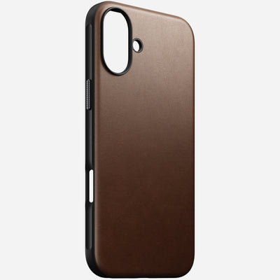 Modern Leather Case - iPhone 16 Plus | Brown | Nomad Leather