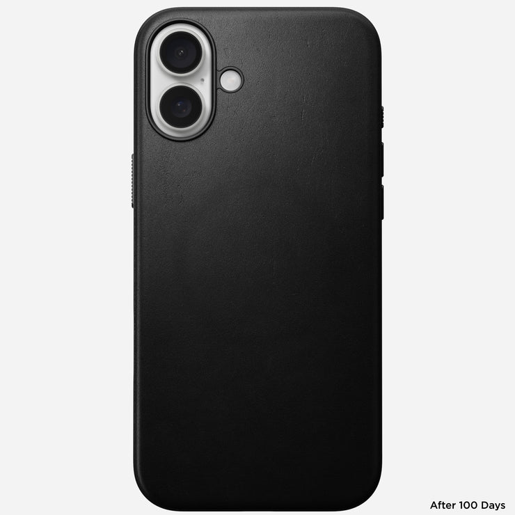 Modern Leather Case - iPhone 16 Plus | Black | Nomad Leather