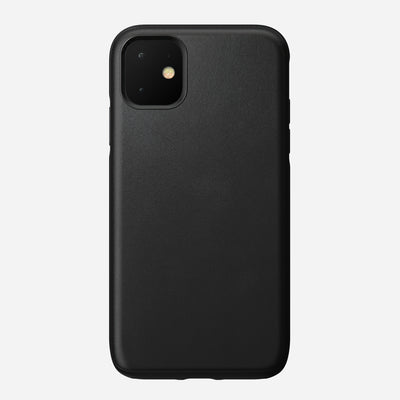 Modern Leather Case - iPhone 11 | Black | Horween