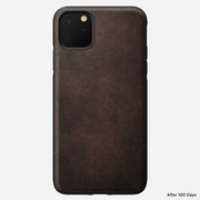 Modern Leather Case - iPhone 11 Pro Max | Rustic Brown | Horween