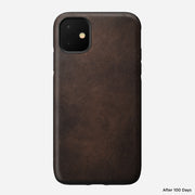 Modern Leather Case - iPhone 11 | Rustic Brown | Horween