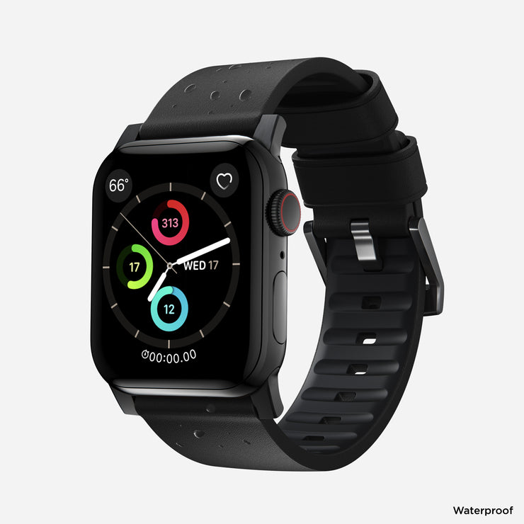 Active Band Pro - 41mm | Black Hardware | Black Active Leather