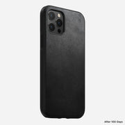 Modern Leather Case - iPhone 12 | 12 Pro | Black | Horween | Non-Magsafe