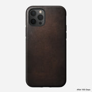 Modern Leather Case - iPhone 12 | 12 Pro | Rustic Brown | Horween | Non-Magsafe