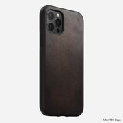 Modern Leather Case - iPhone 12 | 12 Pro | Rustic Brown | Horween | Non-Magsafe