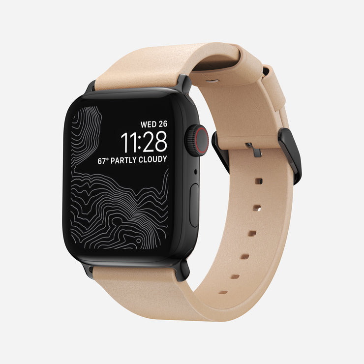 Open Box /// Modern Slim Band - 41mm/42mm | Black Hardware | Natural | Horween