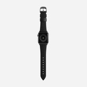 Modern Slim Band - 41mm/42mm | Silver Hardware | Black | Horween