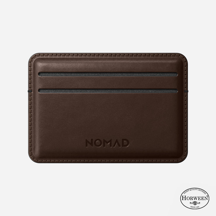 Card Wallet - Rustic Brown | Horween