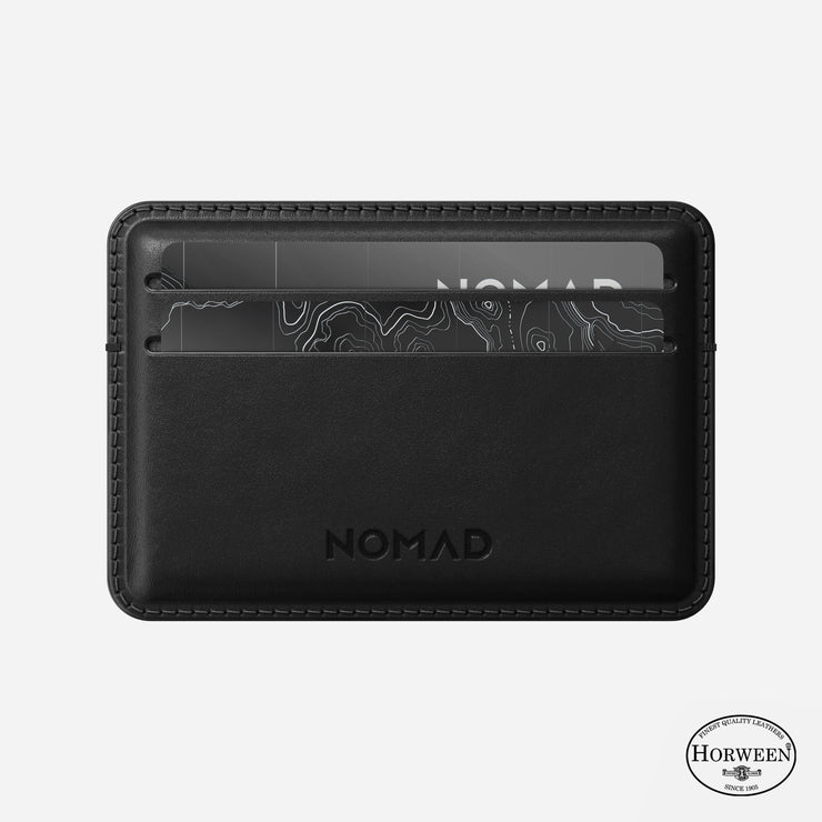 Card Wallet - Black | Horween