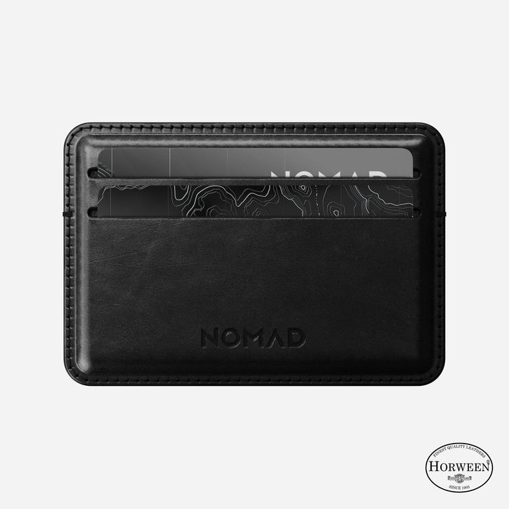 Card Wallet - Black | Horween