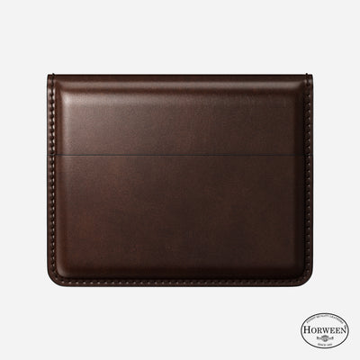 Card Wallet Plus - Rustic Brown | Horween