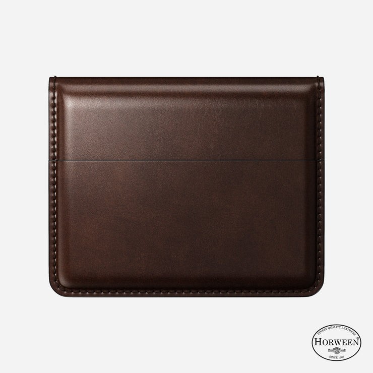 Card Wallet Plus - Rustic Brown | Horween