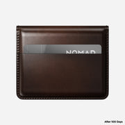 Card Wallet Plus - Rustic Brown | Horween
