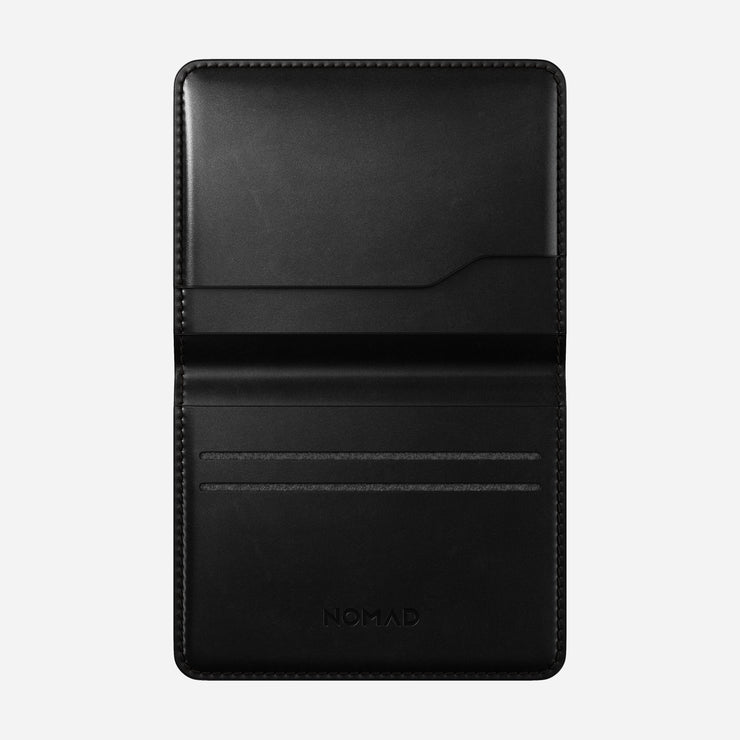 Card Wallet Plus - Black | Horween