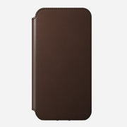 Modern Leather Folio - iPhone 12 | 12 Pro | Rustic Brown | Horween