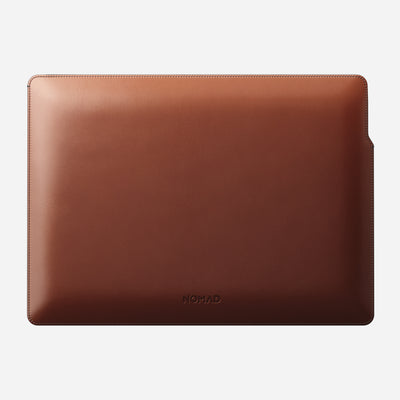 Open Box /// MacBook Sleeve - 16 Inch | Nomad Leather | English Tan