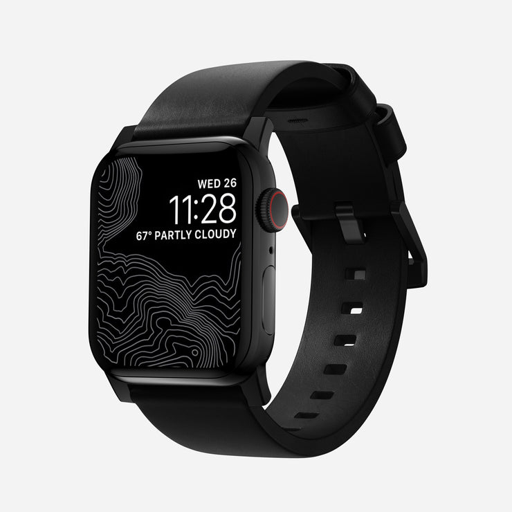 Open Box /// Modern Band - 41mm/42mm | Black Hardware | Black | Nomad Leather