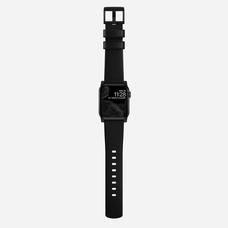 Modern Band - 41mm/42mm | Black Hardware | Black | Nomad Leather