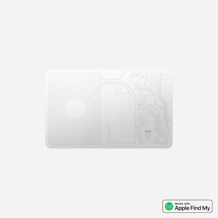 Tracking Card - Find My | White