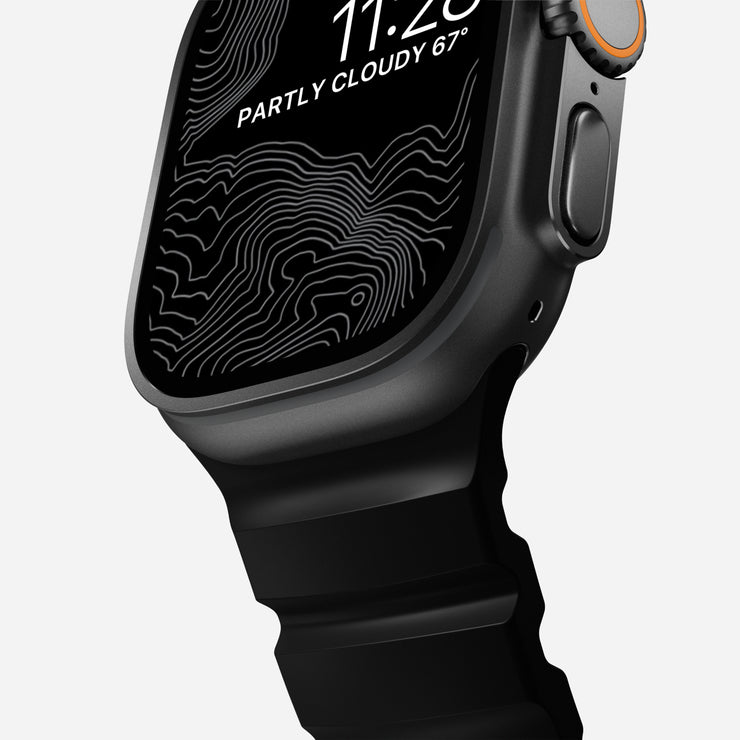 Rocky Point Band - 46mm/49mm | Carbon Black | Black Hardware