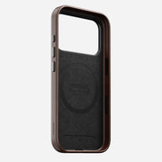 Traditional Leather Case - iPhone 17 Pro | Rustic Brown | Horween