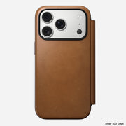 Modern Leather Folio - iPhone 17 Pro | English Tan-C | Nomad Leather