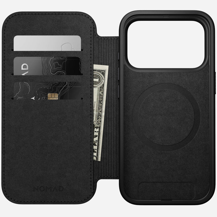 Modern Leather Folio - iPhone 17 Pro | English Tan-C | Nomad Leather