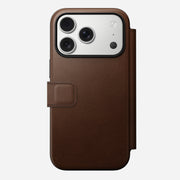 Modern Leather Folio - iPhone 17 Pro | Brown | Nomad Leather