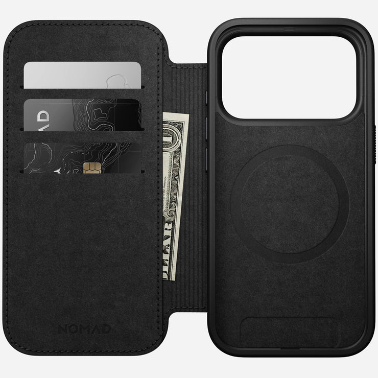 Modern Leather Folio - iPhone 17 Pro | Brown | Nomad Leather
