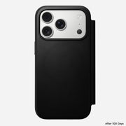 Modern Leather Folio - iPhone 17 Pro | Black | Nomad Leather