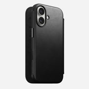 Modern Leather Folio - iPhone 17 | Black | Nomad Leather