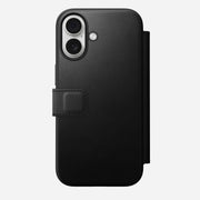 Modern Leather Folio - iPhone 17 | Black | Nomad Leather