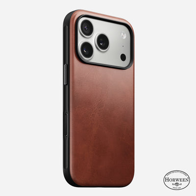 Modern Leather Case - iPhone 17 Pro | Olde Dublin | Horween