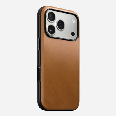 Modern Leather Case - iPhone 17 Pro | English Tan-C | Nomad Leather