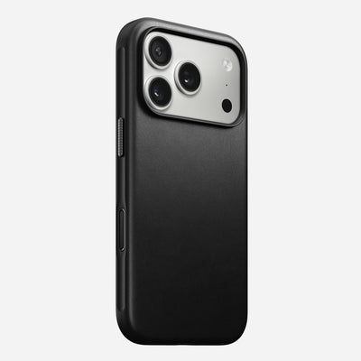 Modern Leather Case - iPhone 17 Pro | Black | Nomad Leather