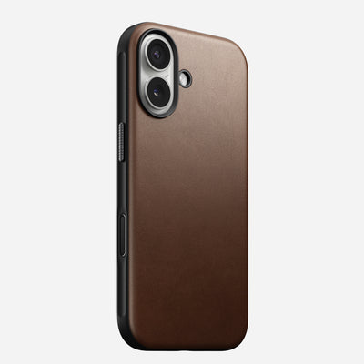 Modern Leather Case - iPhone 17 | Brown | Nomad Leather