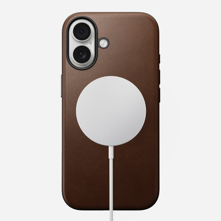 Modern Leather Case - iPhone 17 | Brown | Nomad Leather