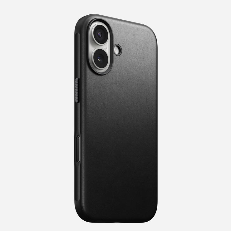 Modern Leather Case - iPhone 17 | Black | Nomad Leather