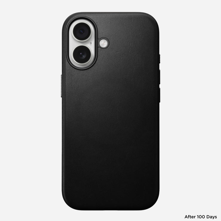 Modern Leather Case - iPhone 17 | Black | Nomad Leather
