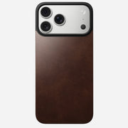Magnetic Leather Back - iPhone 17 Pro Max | Rustic Brown | Horween | MagSafe