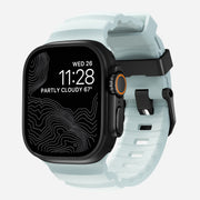 Rocky Point Band - 46mm/49mm | Icy Blue Glow | Black Hardware
