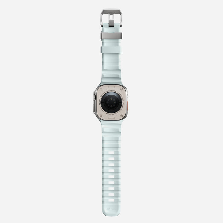 Rocky Point Band - 46mm/49mm | Icy Blue Glow | Black Hardware